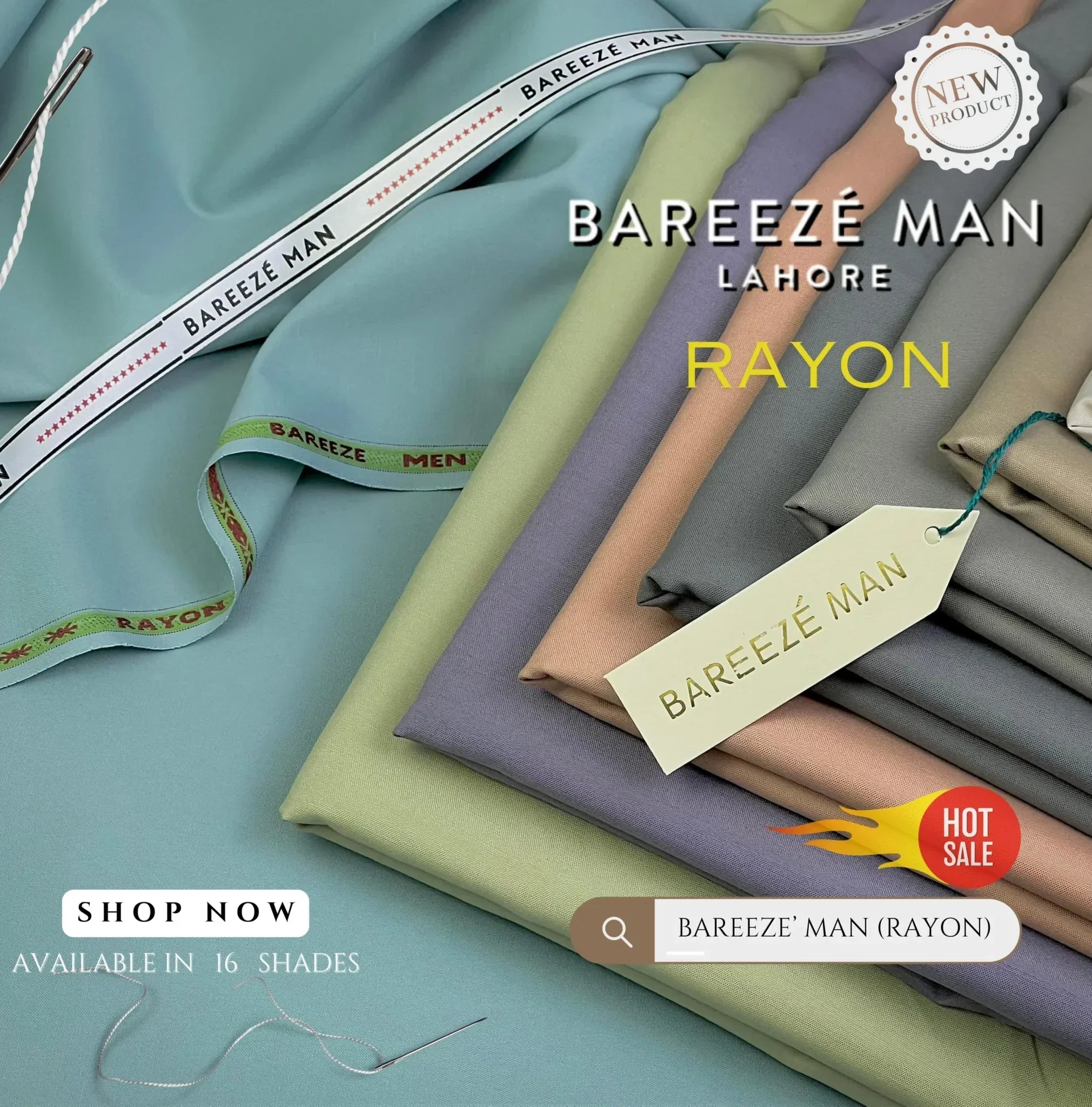BAREEZE' MAN Rayon