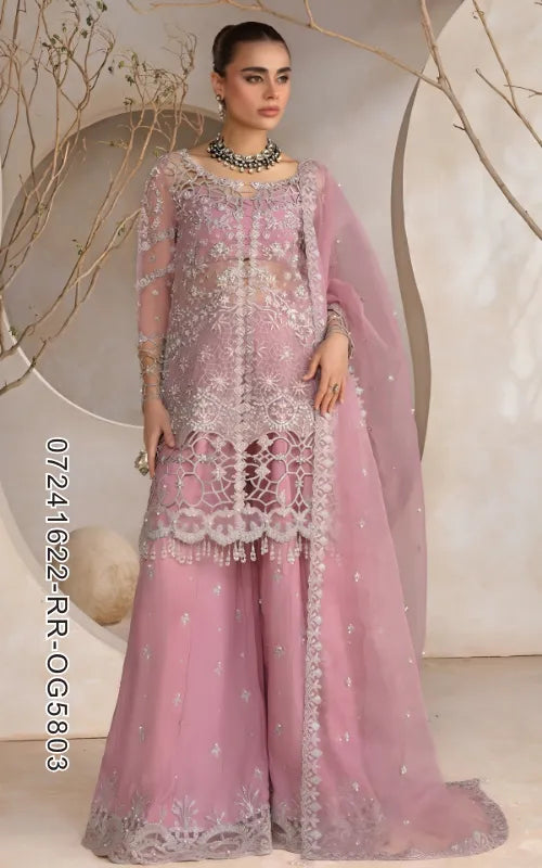 RANG RASIYA ⏐ 07241622-RR-OG5803 ⏐ ORGANZA ⏐ EMBROIDERED