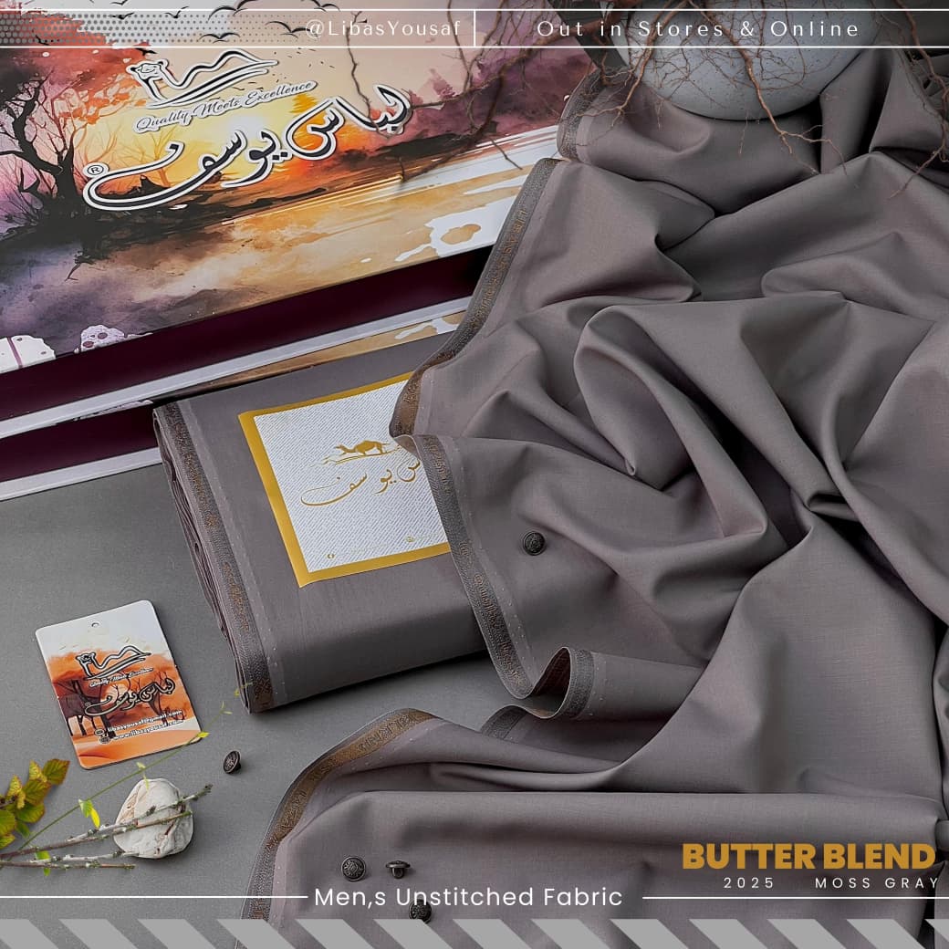 Butter Blend - Boski - ( Silk Less ) 514-25-03 Moss Grey