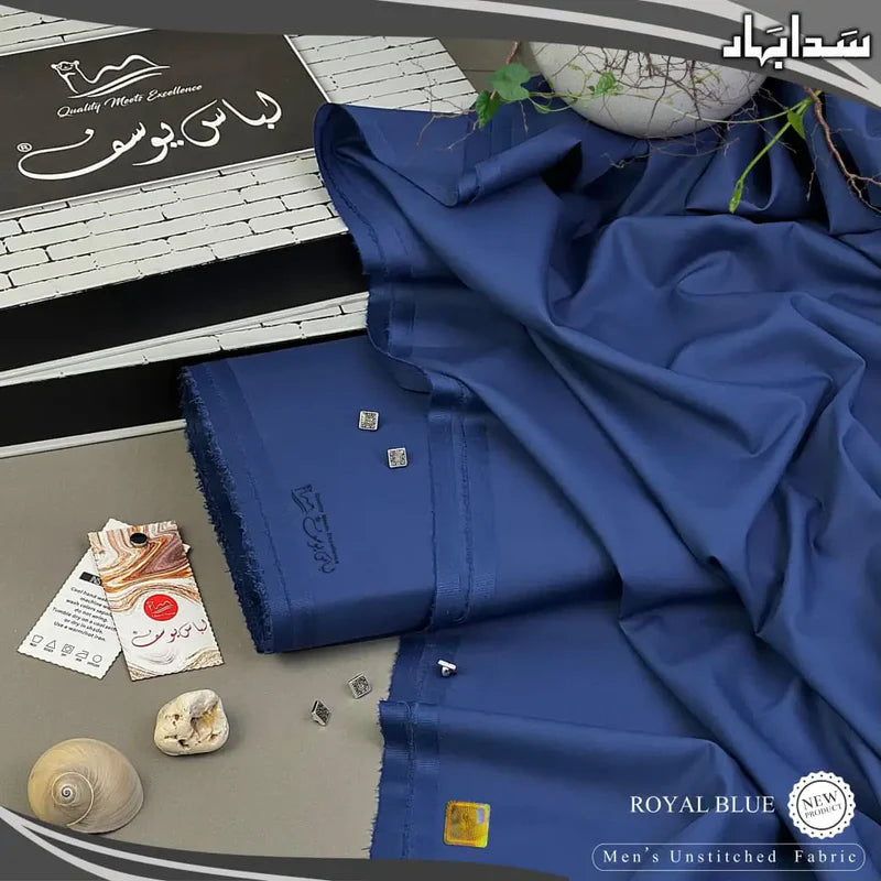 SADA BAHAR | Crafted by Libas e Yousaf | Wash & Wear | Four Season | Royal Blue