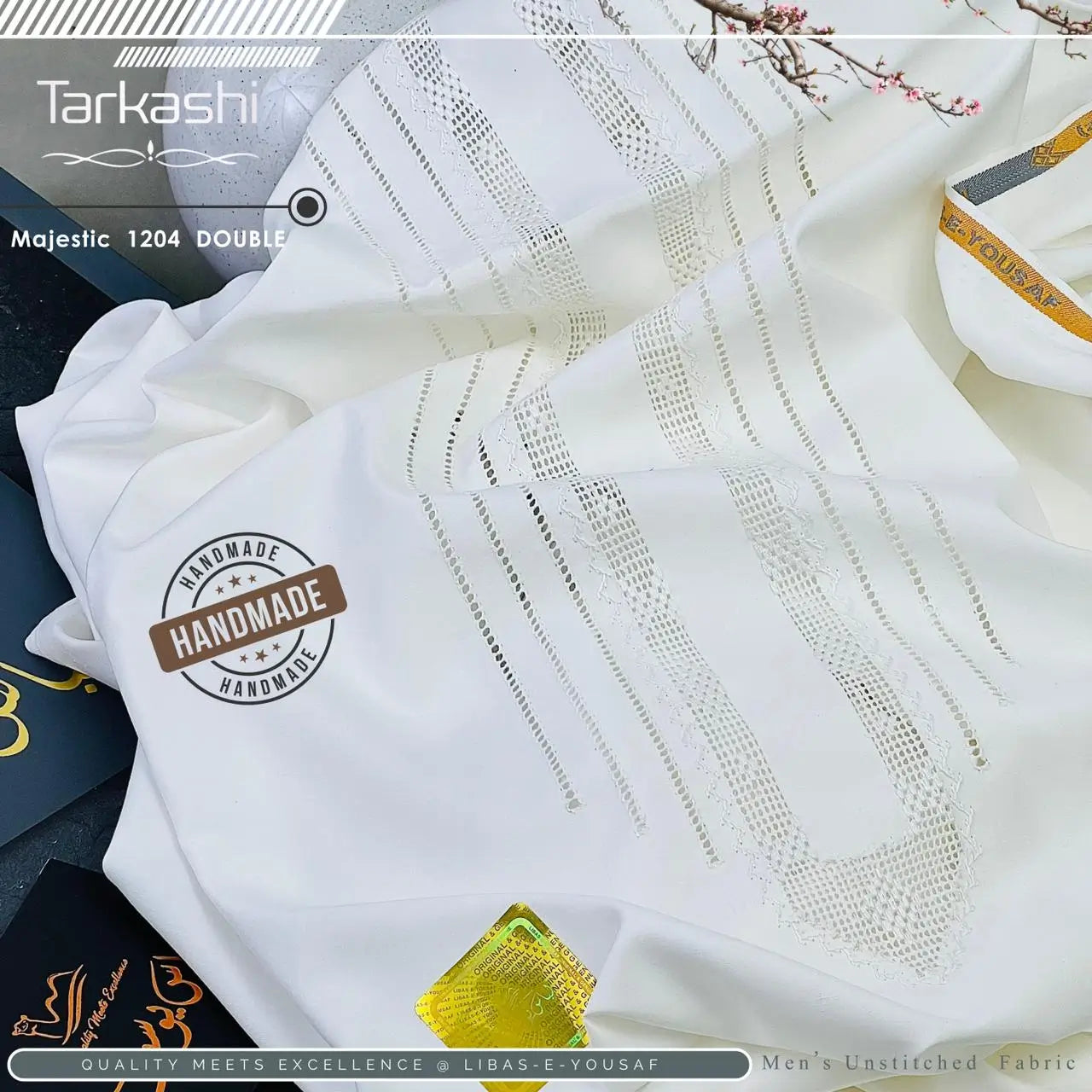 Butter Blend TarKashi | Crafted by Libas e Yousaf | Shade 1204 – Majestic