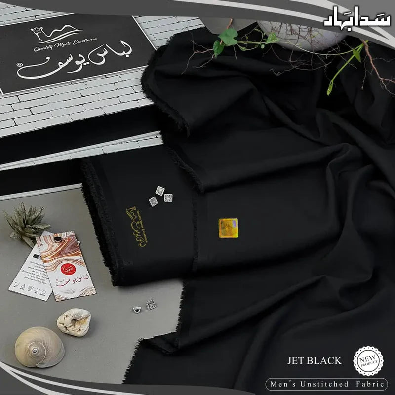 SADA BAHAR | Crafted by Libas e Yousaf | Wash & Wear | Four Season | Jet Black