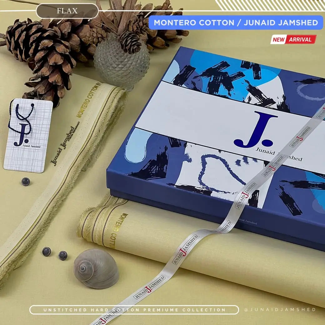 MONTERO by Junaid Jamshed – Premium Hard Cotton - Flax