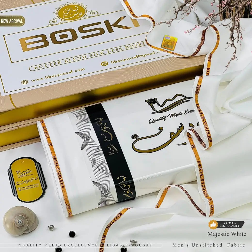 Butter Blend - Boski - ( Silk Less ) Majestic White