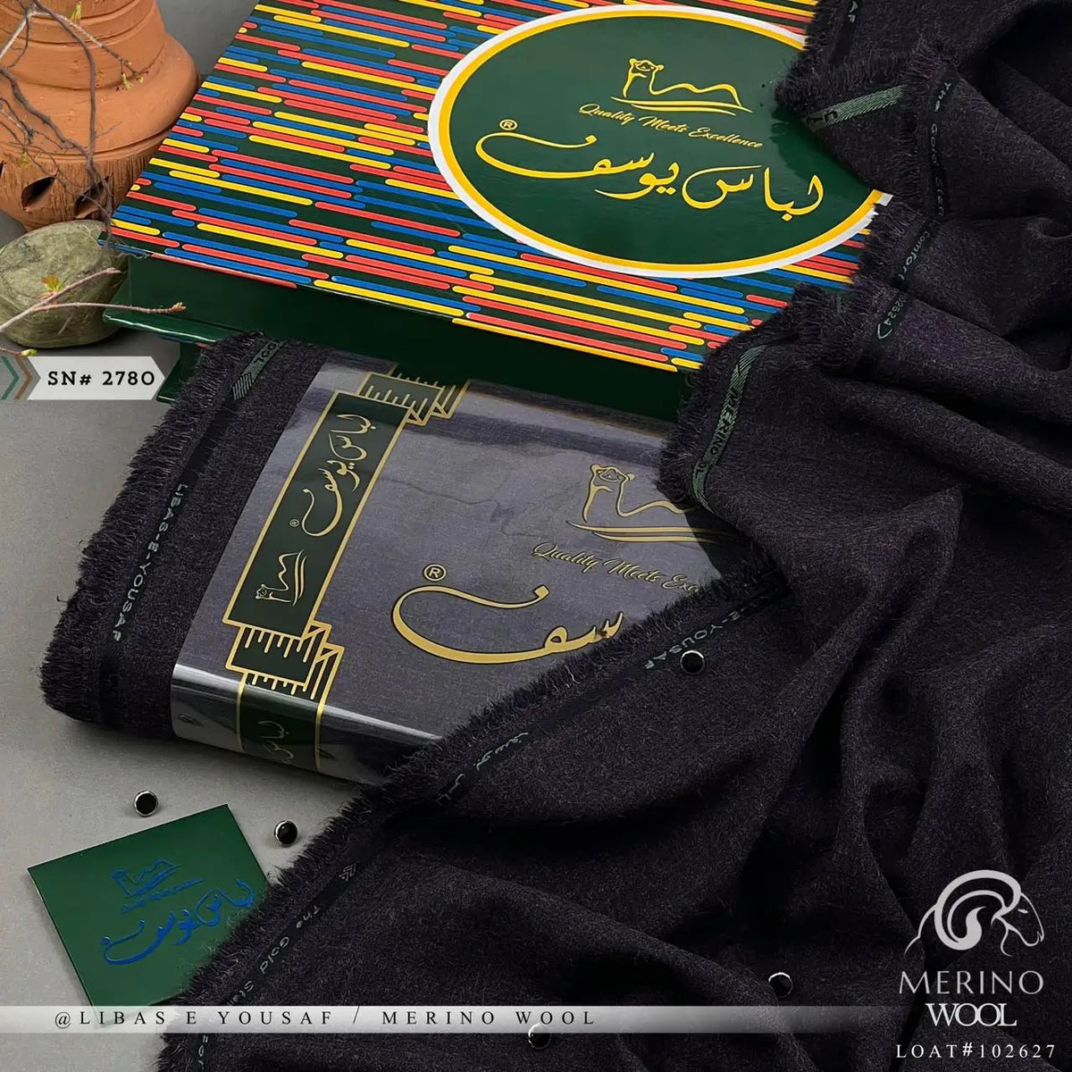 Marino Wool | Crafted by Libas e Yousaf | Shade SN - 2780