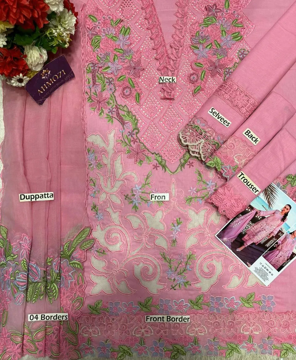 Ahmozi Clothing – Rang Rasia Lawn Collection 2026