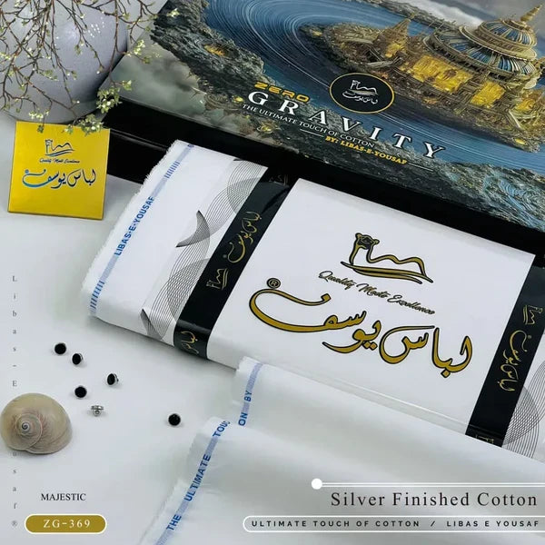 ZERO GRAVITY COTTON | Luxury Summer Unstitched Collection | Majestic