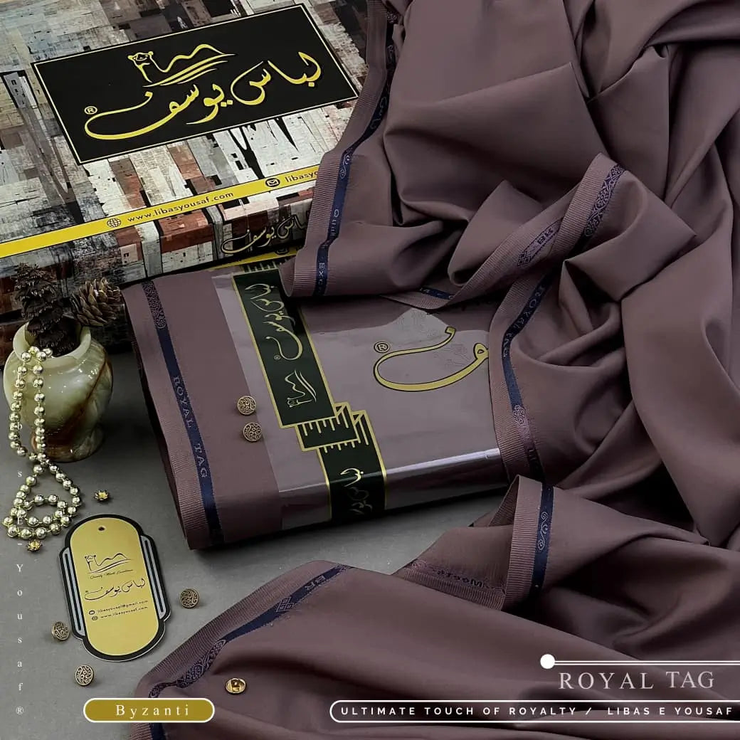 Royal Tag | Crafted by Libas e Yousaf | Wash & Wear | Summer | Byzanti