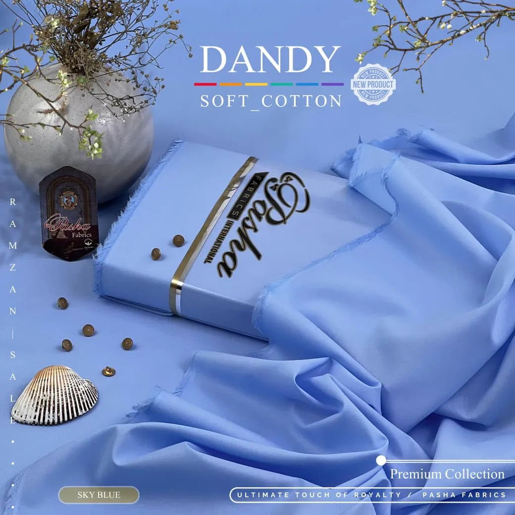 PASHA - Dandy - Soft Cotton - Sky Blue