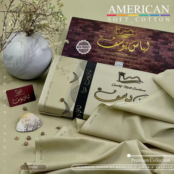 AMERICAN SOFT COTTON | UNSTITCHED | MOSE