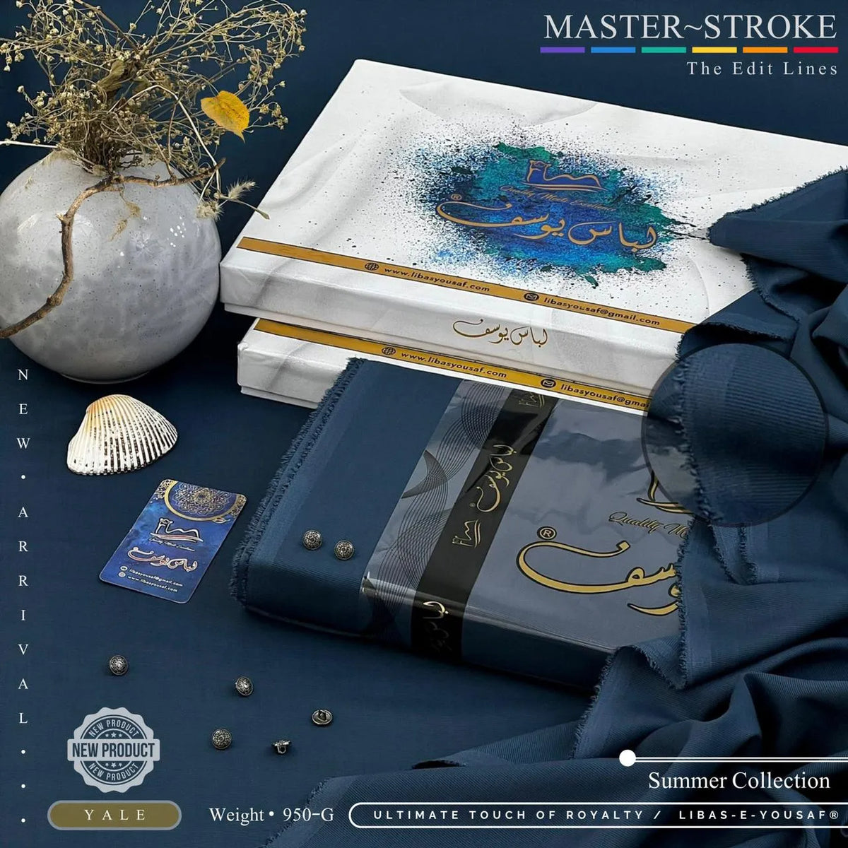 MASTER STROKE | By Libas e Yousaf | Wash & Wear | YALE