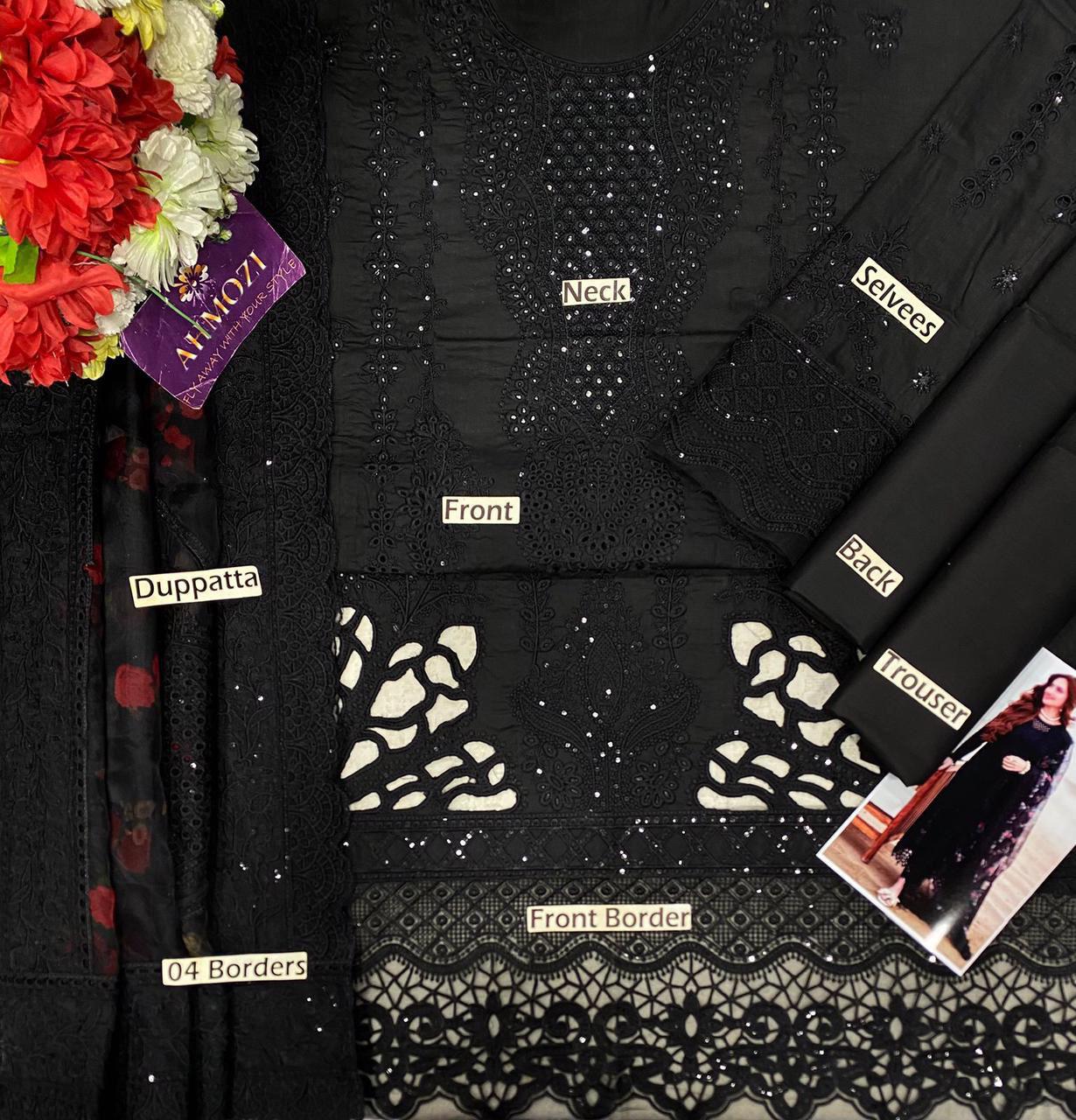 NUREH - HEAVY EMBROIDERED - LAWN COLLECTION