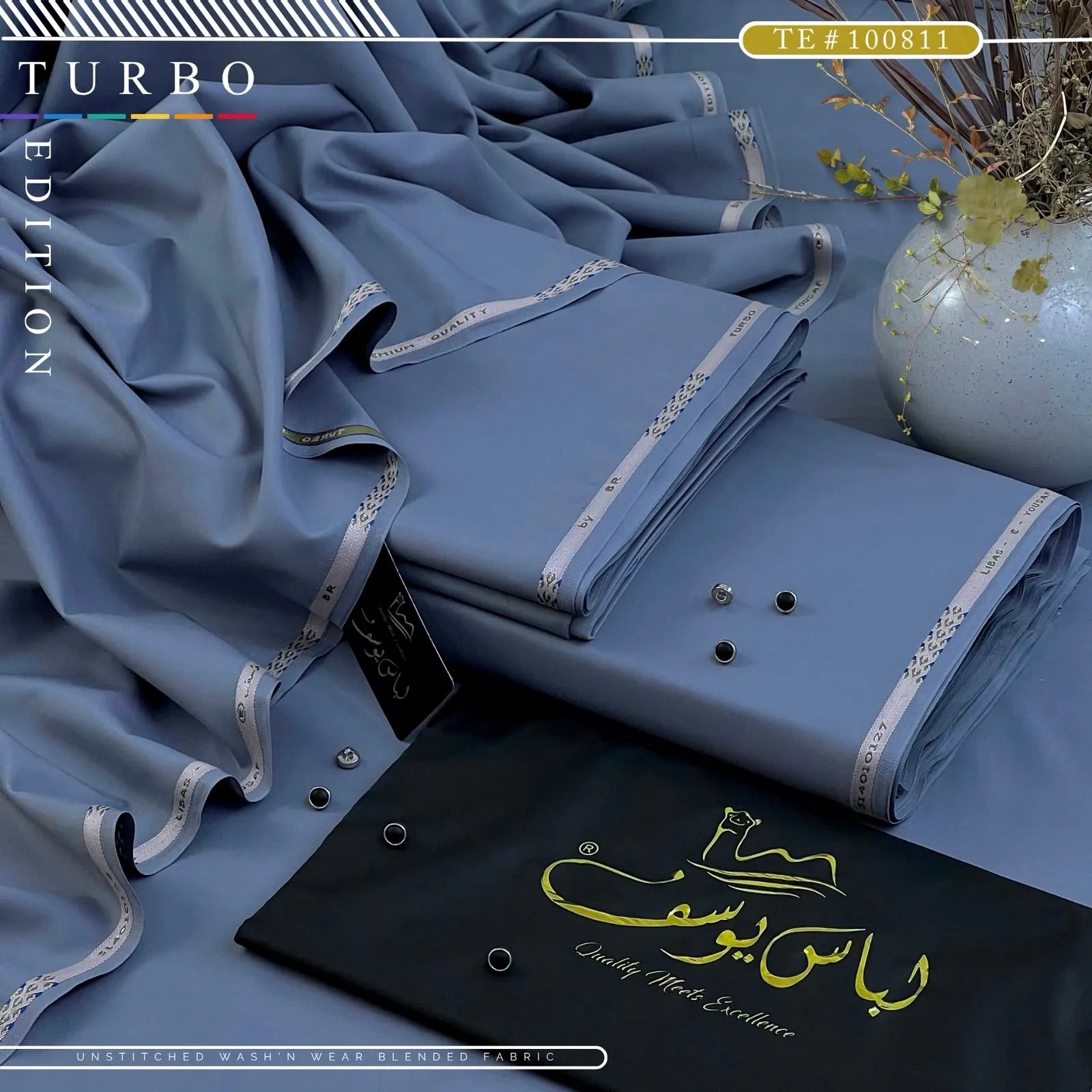 TURBO EDITION | Crafted by Libas e Yousaf | Wash & Wear | Four Season | AZADI SALE | TE # 100811