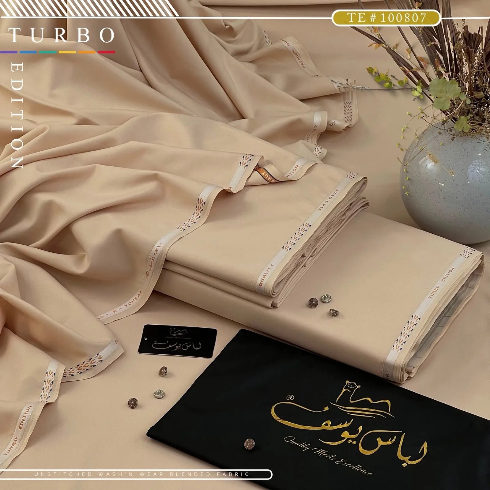 TURBO EDITION | Crafted by Libas e Yousaf | Wash & Wear | Four Season | AZADI SALE | TE # 100807