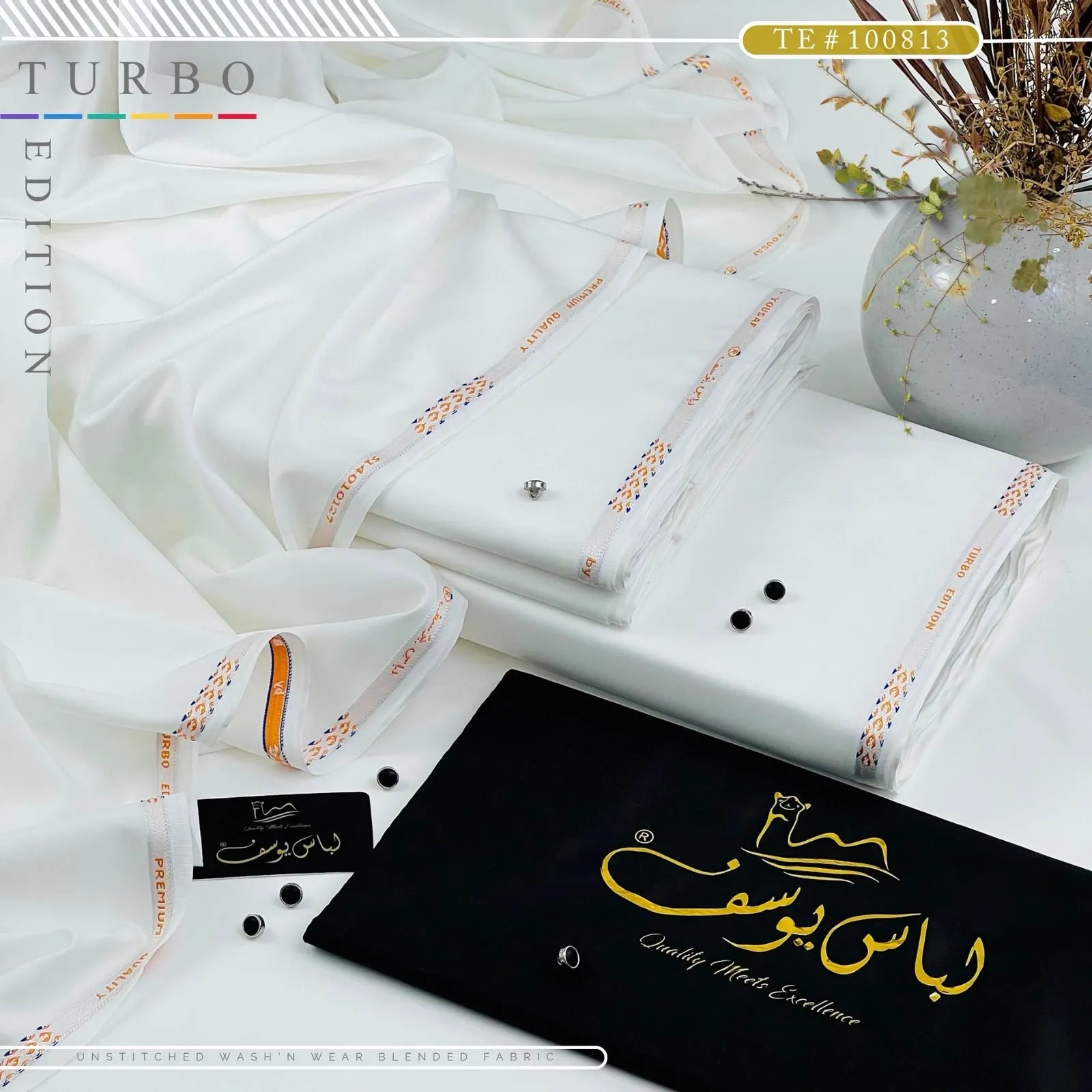 TURBO EDITION | Crafted by Libas e Yousaf | Wash & Wear | Four Season | AZADI SALE | TE # 100813