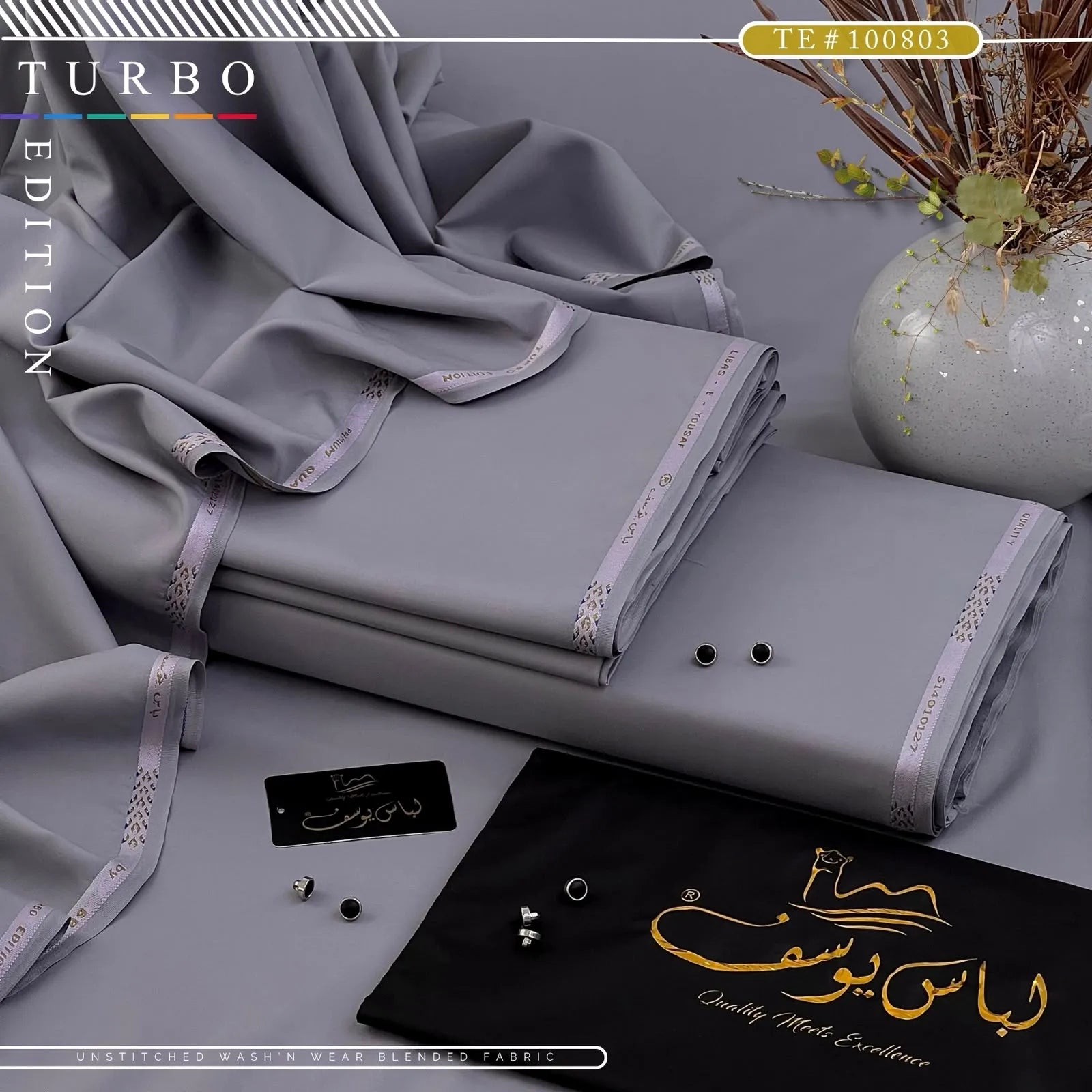 TURBO EDITION | Crafted by Libas e Yousaf | Wash & Wear | Four Season | AZADI SALE | TE # 100803