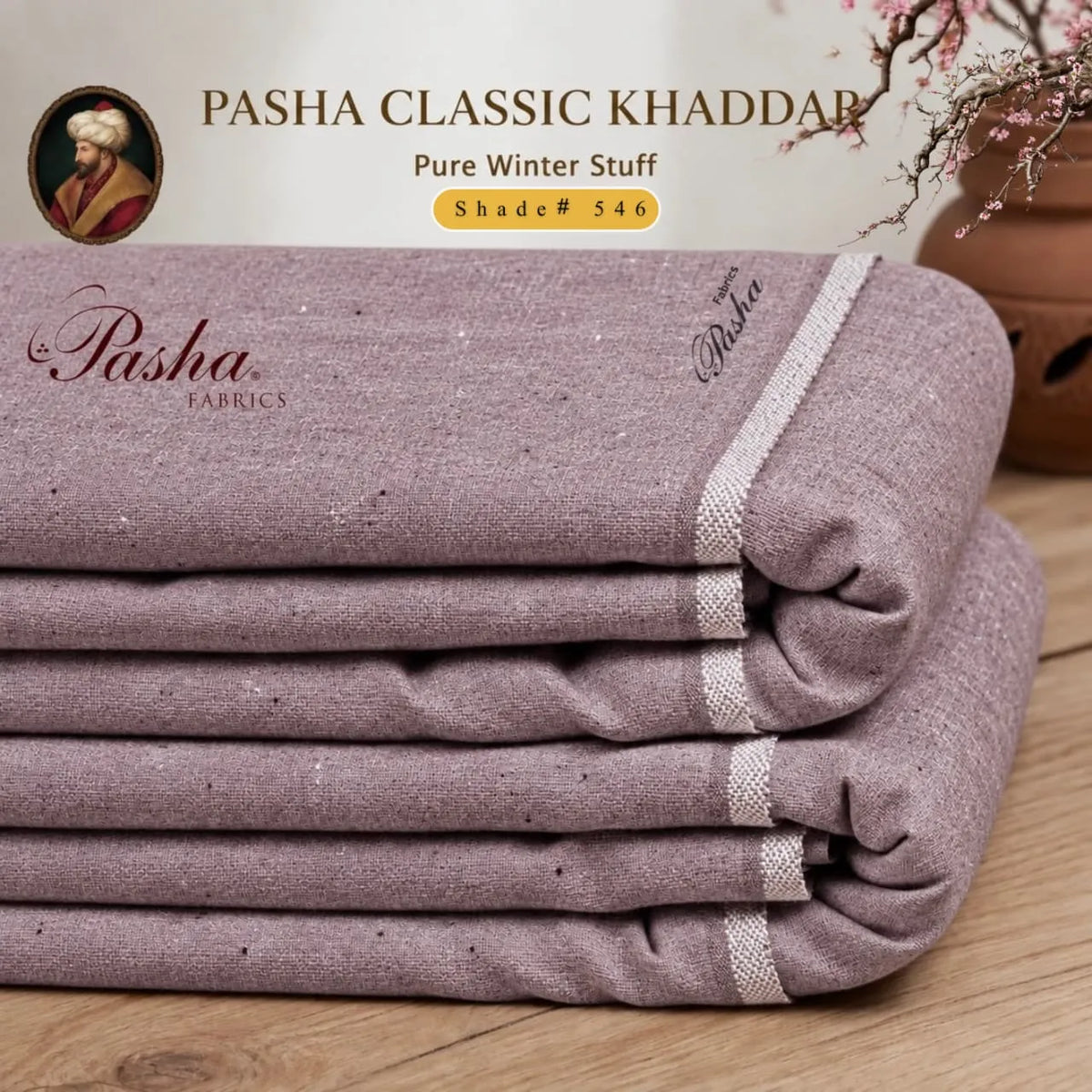 Pasha Classic Khaddar | Classic Khaddar & VIP Wasaya | Shade 546