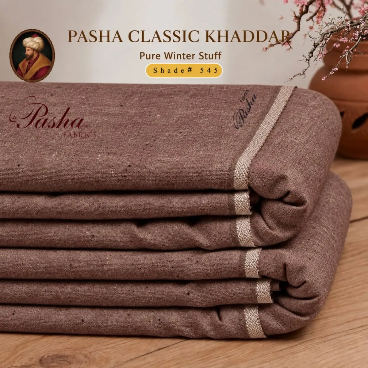 Pasha Classic Khaddar | Classic Khaddar & VIP Wasaya | Shade 545