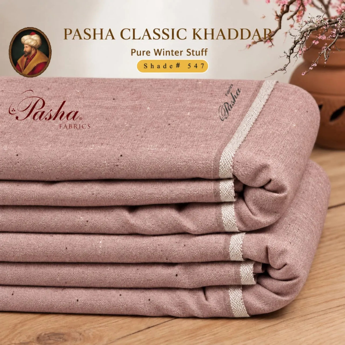 Pasha Classic Khaddar | Classic Khaddar & VIP Wasaya | Shade 547