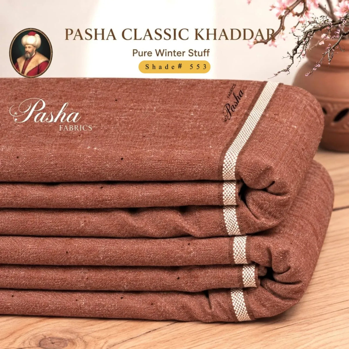 Pasha Classic Khaddar | Classic Khaddar & VIP Wasaya | Shade 553