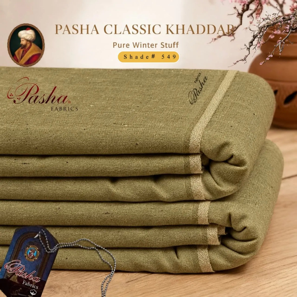 Pasha Classic Khaddar | Classic Khaddar & VIP Wasaya | Shade 549