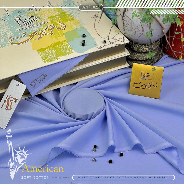 AMERICAN SOFT COTTON | UNSTITCHED | 2025 | A-1025