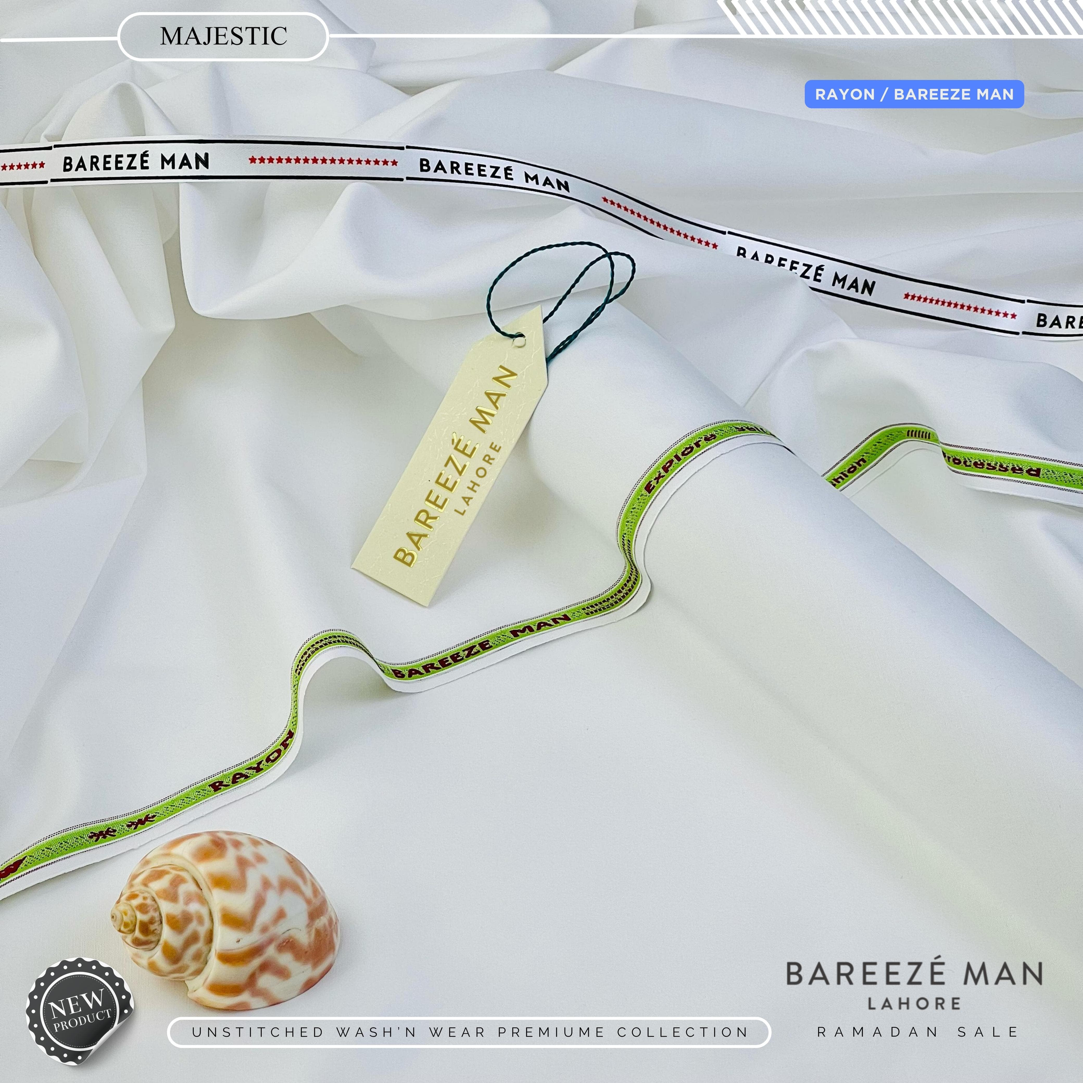 BAREEZE' MAN - Premium Rayon Boski (Summer Collection) - Majestic