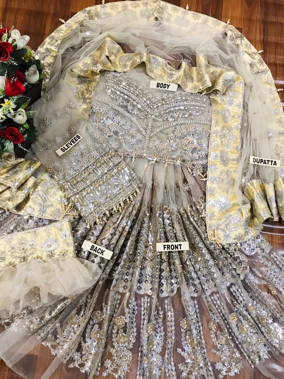 ANAYA bridal maxi RUDAD E SAHR long frock