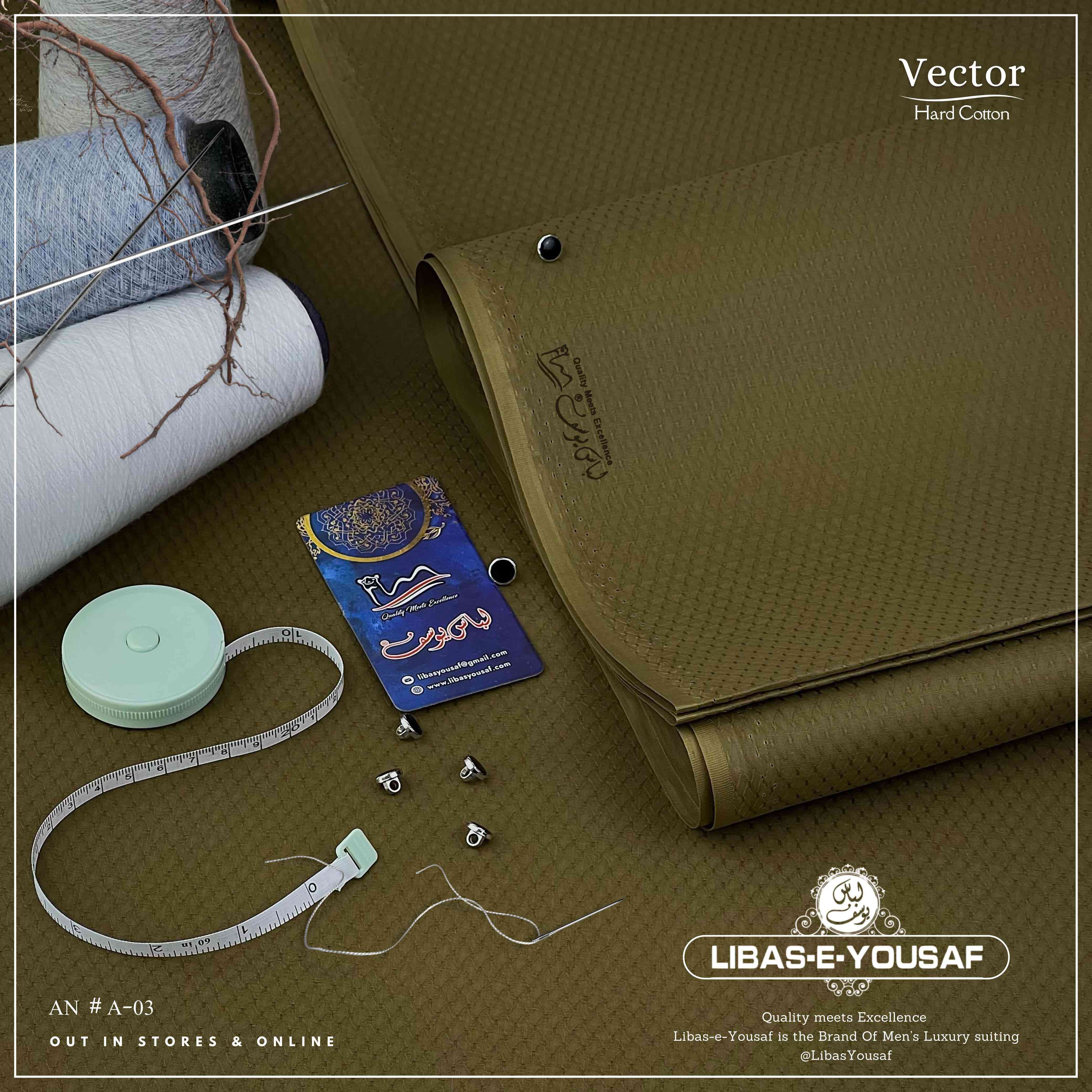 VECTOR HARD COTTON | SILVER FINISHED | A-03