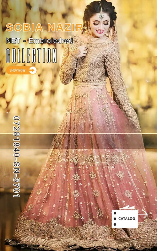 SOBIA NAZIR ⏐ 07281840-SN-3701 ⏐ MAXI ⏐ EMBROIDERED