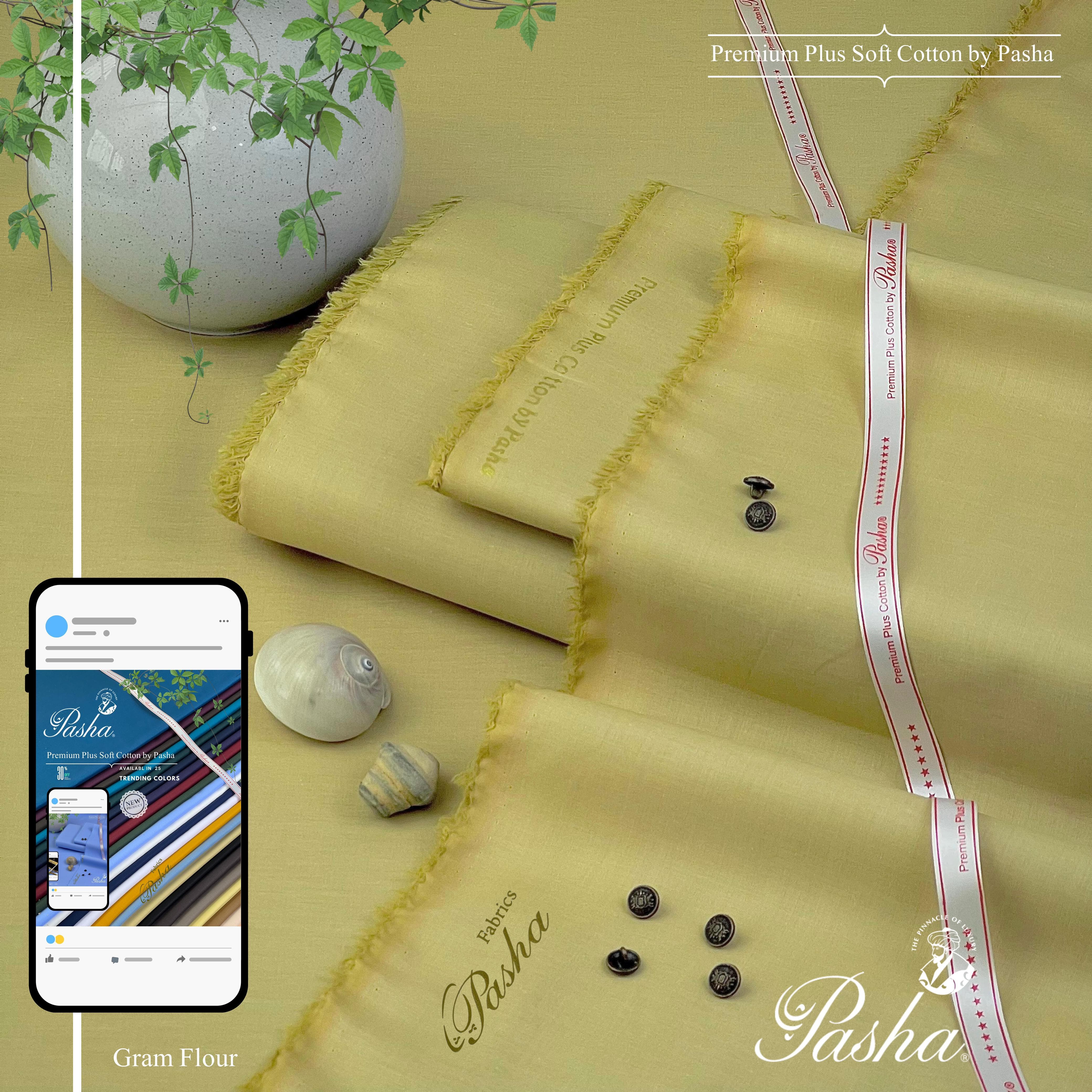 PASHA -Premium Plus - Soft Cotton - Gram Flour