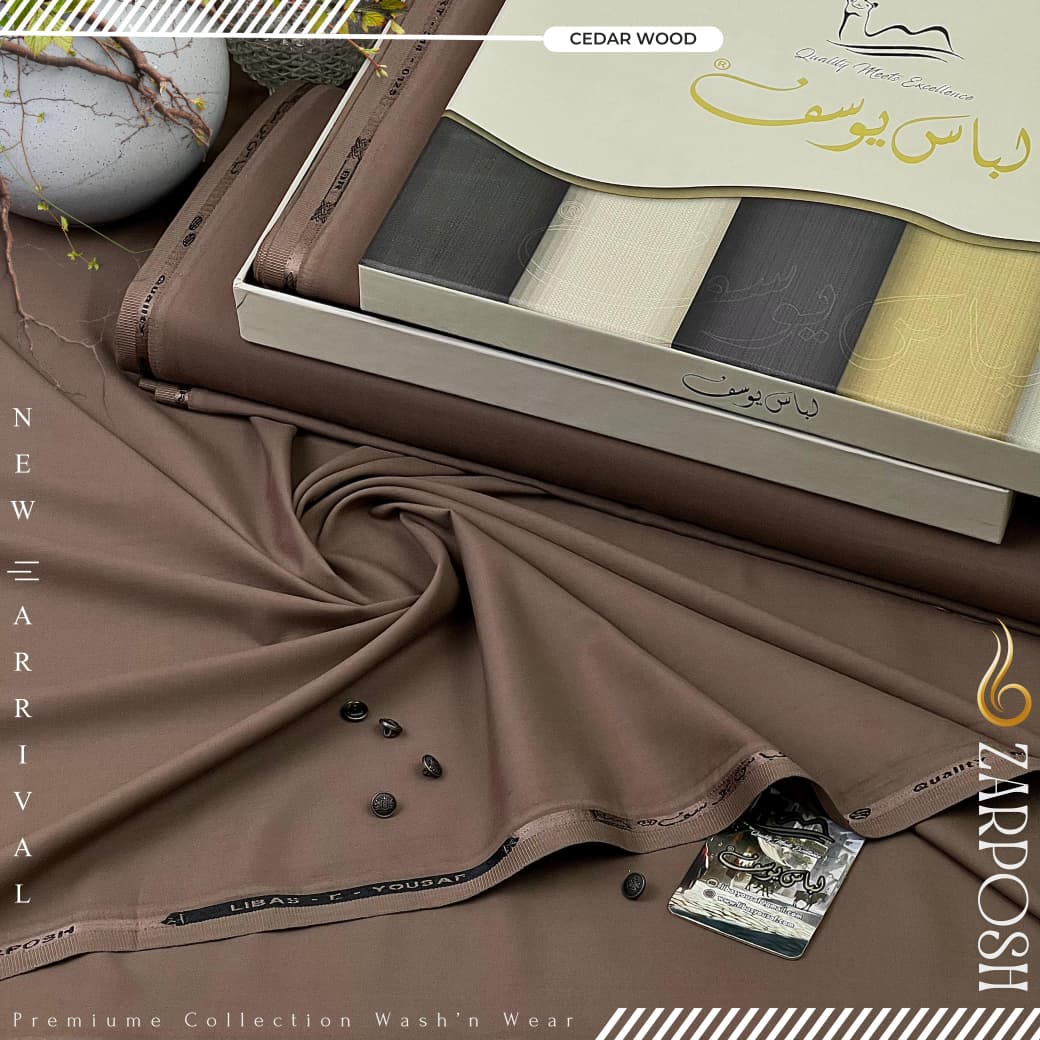 Zarposh | by Libas e Yousaf | Wash & Wear | Cedar Wood