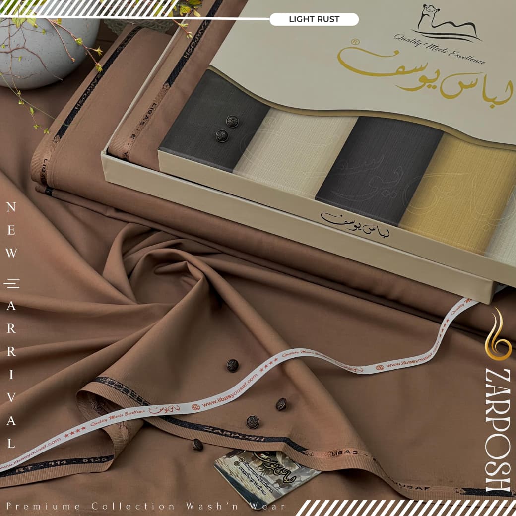 Zarposh | by Libas e Yousaf | Wash & Wear | Light Rust