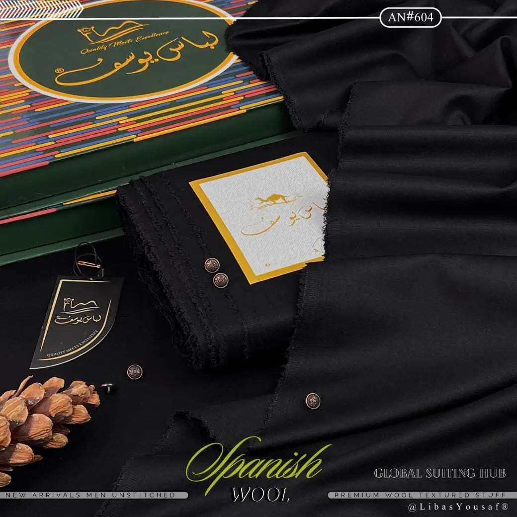 Luxurious Spanish wool | Crafted by Libas e Yousaf | Shade 604