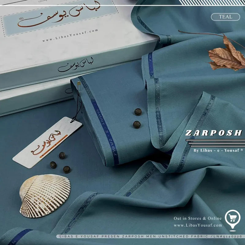Zarposh | by Libas e Yousaf | Wash & Wear | Teal