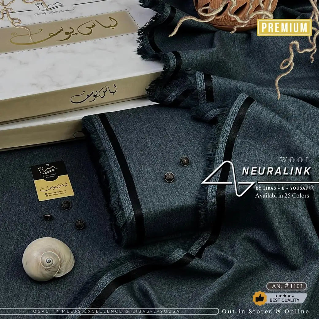 Neura-Link Wool | Crafted by Libas e Yousaf | Shade AN # 1103