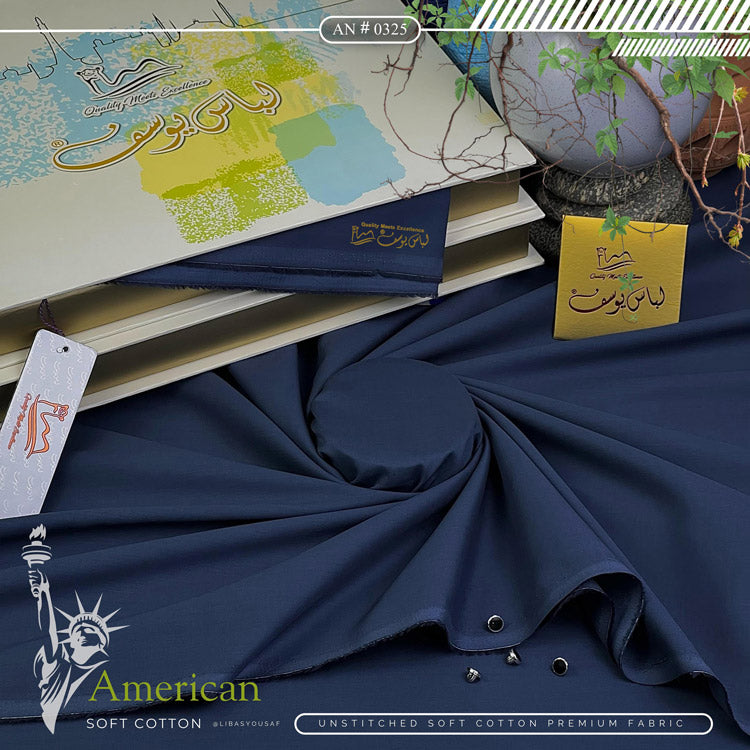 AMERICAN SOFT COTTON | UNSTITCHED | 2025 | A-0325