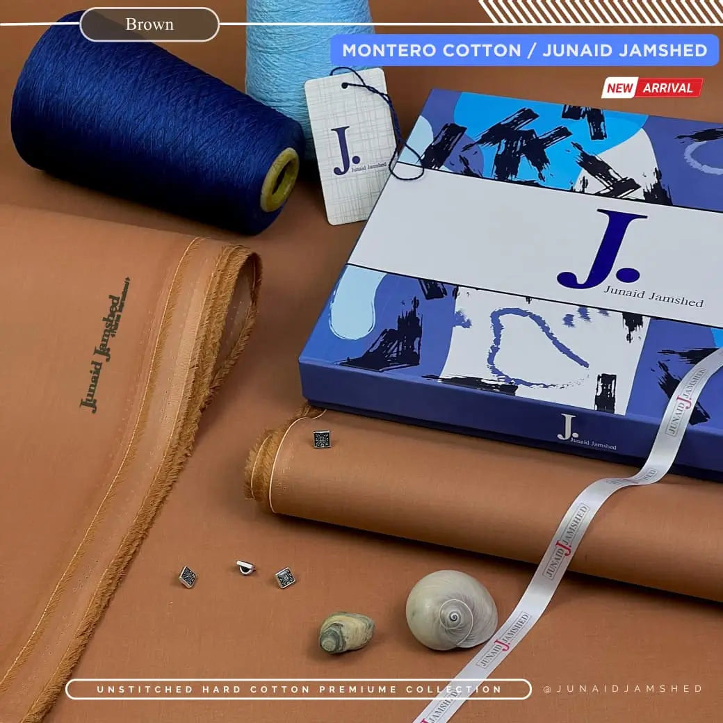 MONTERO by Junaid Jamshed – Premium Hard Cotton - Brown
