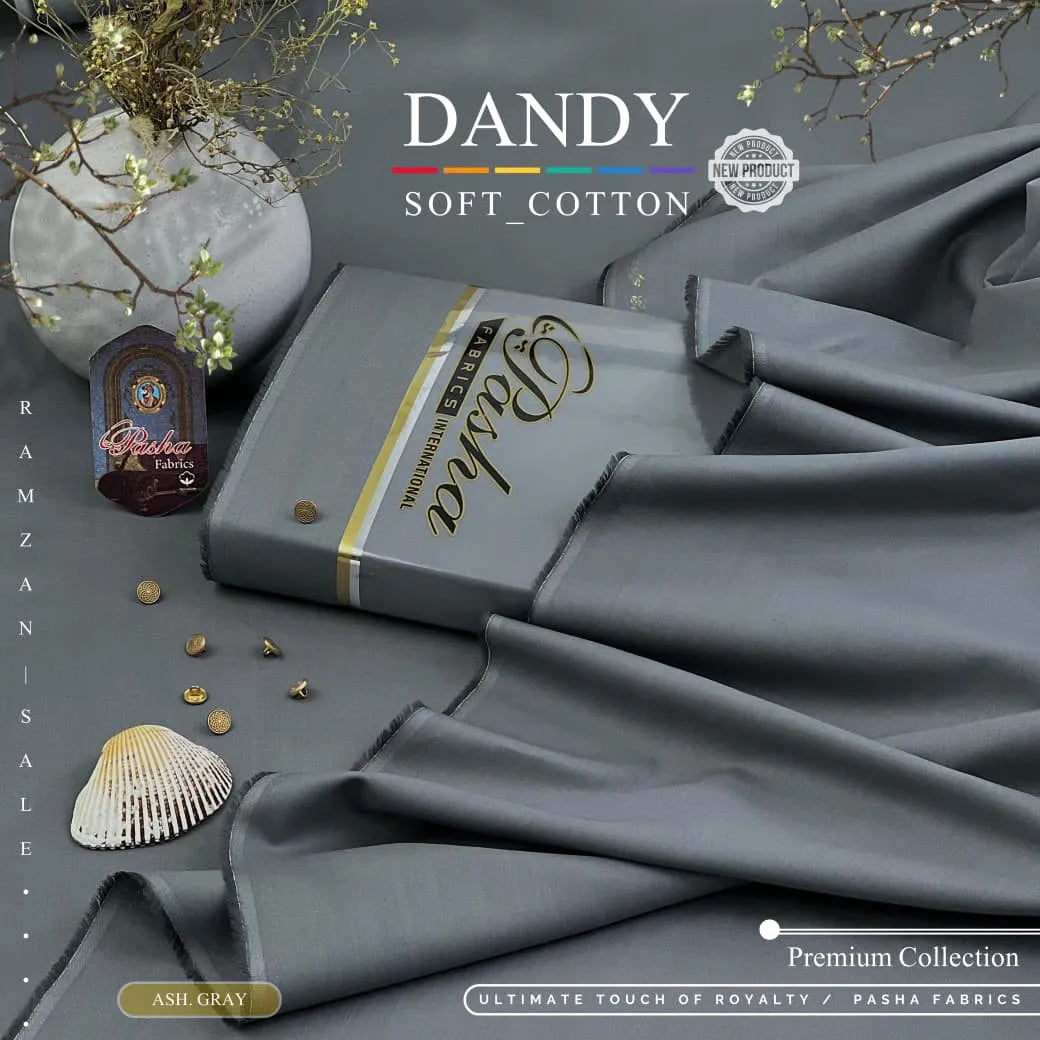 PASHA - Dandy - Soft Cotton - Ash Gray