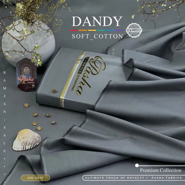 PASHA - Dandy - Soft Cotton - Ash Gray
