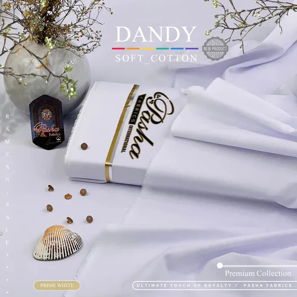 PASHA - Dandy - Soft Cotton - Prime White