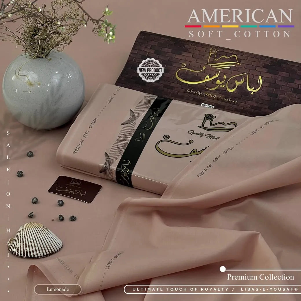AMERICAN SOFT COTTON | UNSTITCHED | LEMONADE