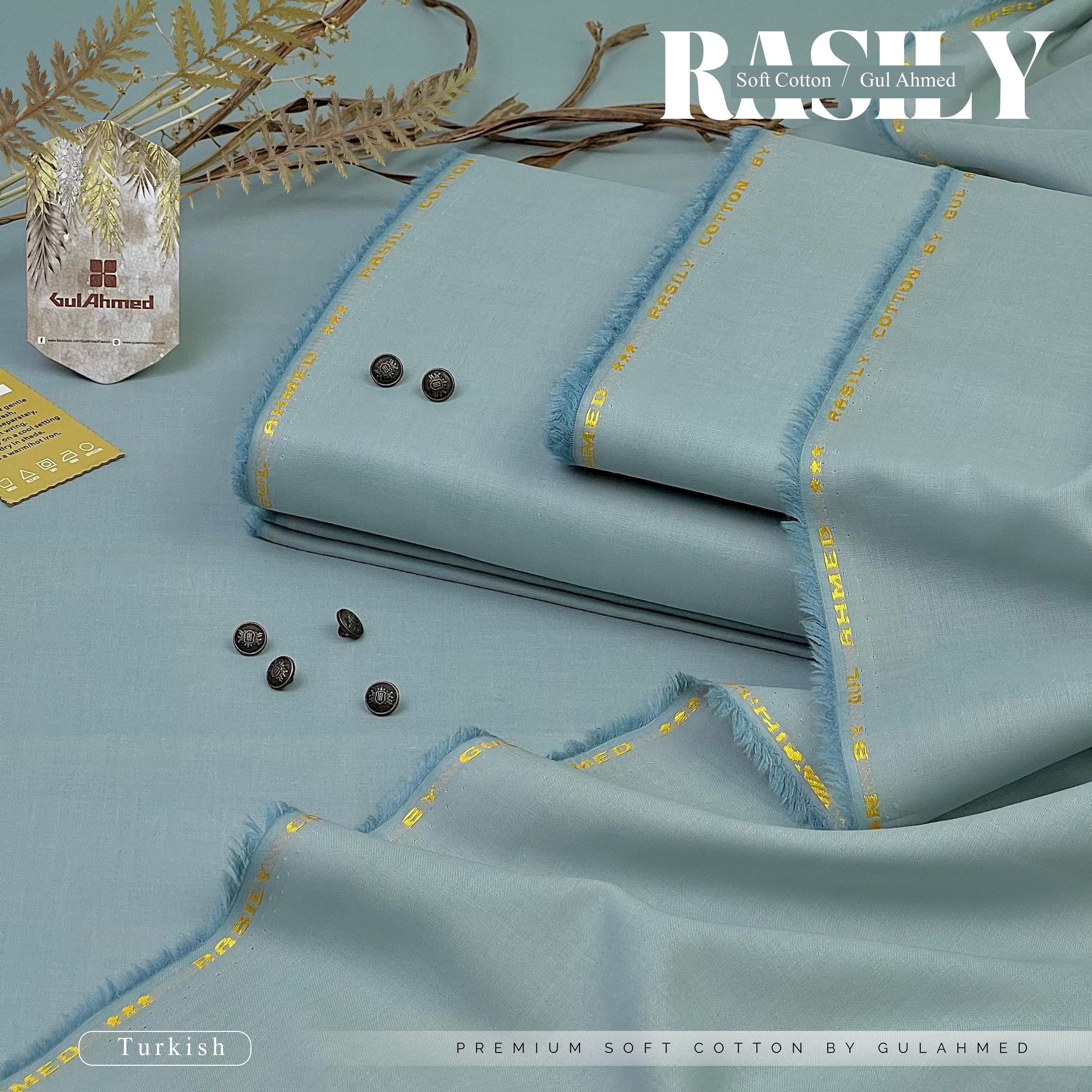 RASILY GUL AHMAD Soft   CottonUnstitched(Turkish)