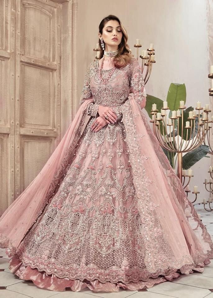 MARIA B bridal maxi  long frock