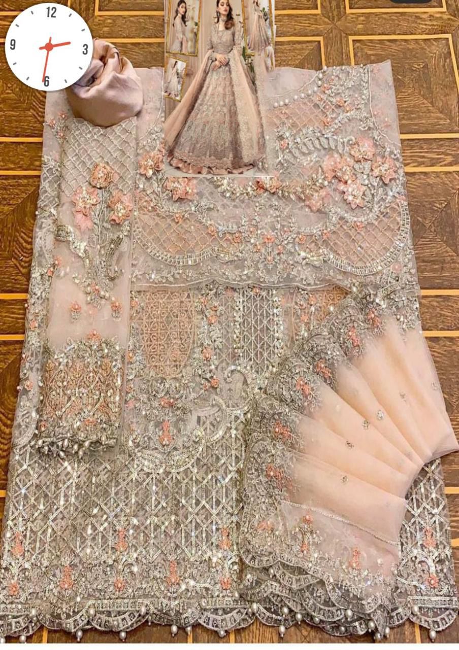 MARIA B bridal maxi  long frock