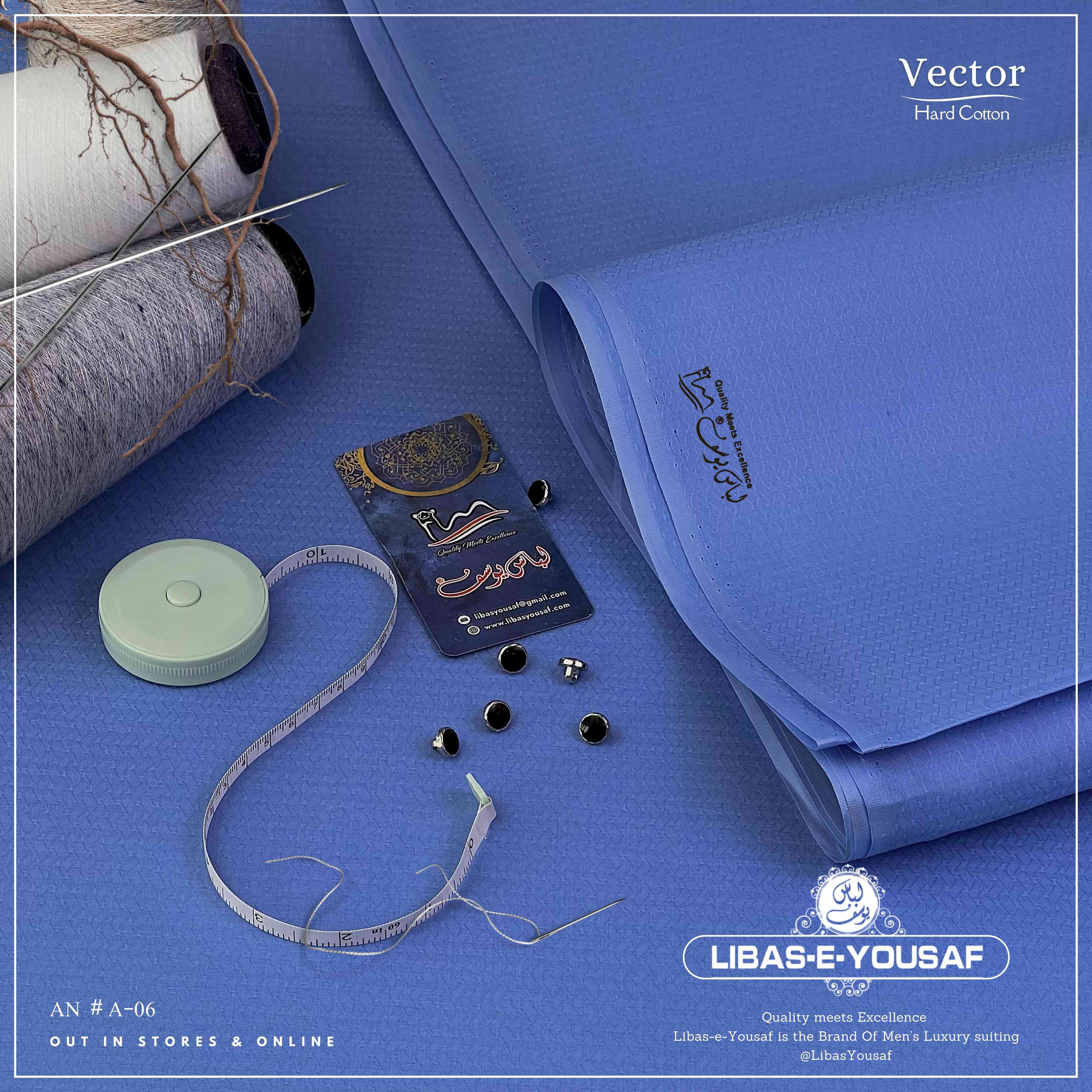 VECTOR HARD COTTON | SILVER FINISHED | A-06